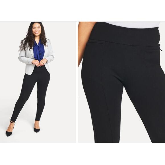 Betabrand Pants - Betabrand Skinny-Leg | Power-Down Pant Black Size Extra Small Petite